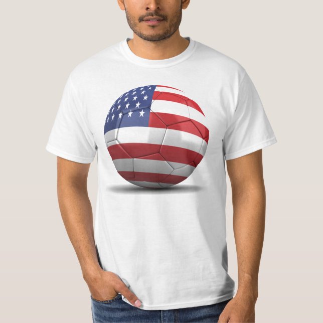 Camiseta Fútbol los E.E.U.U. (Anverso)