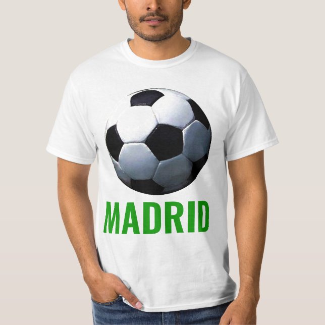 Camiseta Fútbol Madrid España (Anverso)