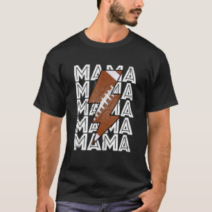 Camiseta Fútbol Mamá Orgullosa Retro Día de la Madre Deport