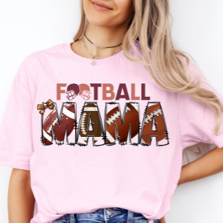 Camiseta Fútbol Mamá Shirt anima el juego de mamá Tee Footb