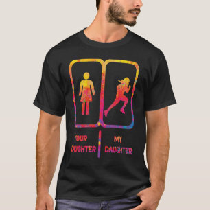 Camiseta fútbol mamá tu hija mi hija fútbol