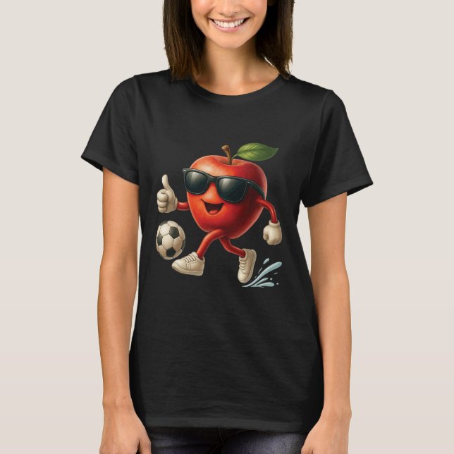 Camiseta Fútbol Manzana  (Anverso)