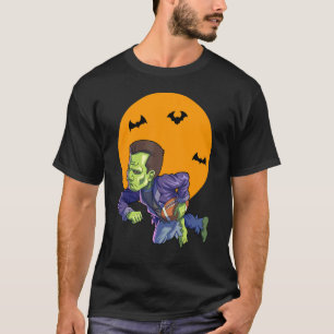 Camiseta Fútbol masculino Frankenstein Halloween