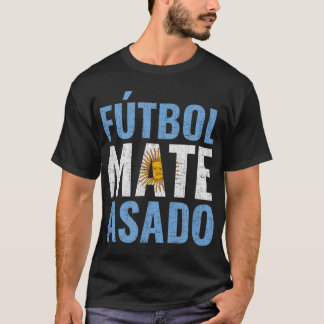 Camiseta Futbol Mate Asado Argentina