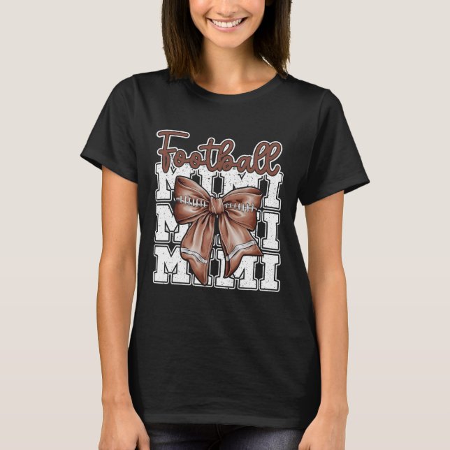 Camiseta Fútbol Mimi Coquette Bow Sport Abuela Madres D (Anverso)