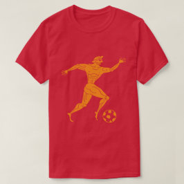 Camiseta Fútbol moderno en los antiguos atletas olímpicos