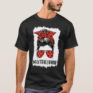 Camiseta Fútbol Nannie Life Bleached Messy Bun Football P