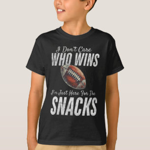 Camiseta Fútbol No me importa quién gane, estoy aquí para T