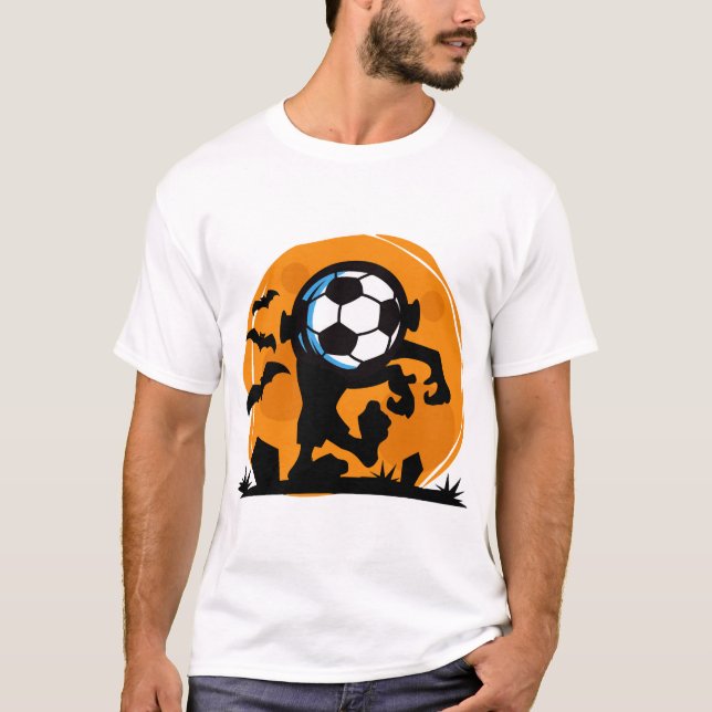 Camiseta Fútbol Noche de Halloween (Anverso)