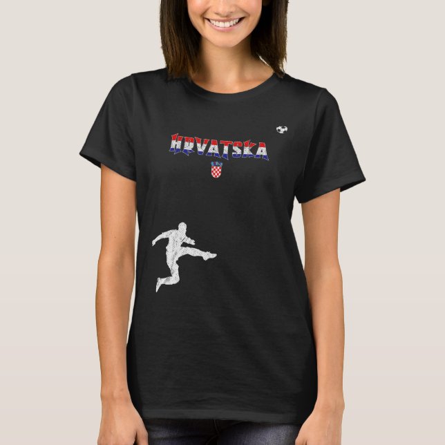 Camiseta Fútbol Nogomet Hrvatska Croacia (Anverso)