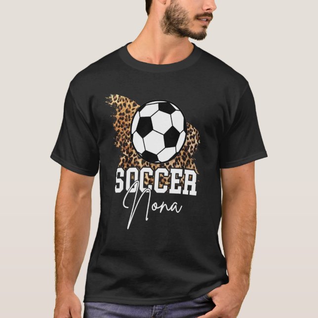 Camiseta Fútbol Nona Leopard Heart (Anverso)
