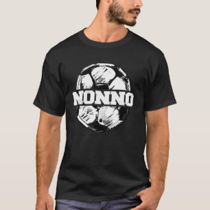 Camiseta Fútbol Nonno Pelota de Fútbol Dividida Divertida F