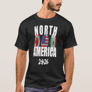 Camiseta Fútbol Norteamérica 2026 Canadá Usa México