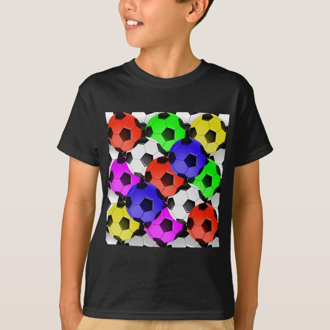 Camiseta Fútbol o fútbol americano multicolor (Anverso)