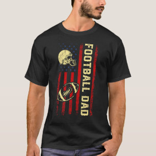 Camiseta Fútbol Papá Bandera Estados Unidos Homenaje Día De