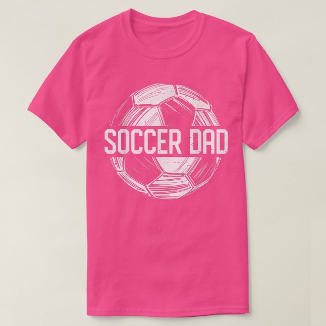 Camiseta Futbol papá divertido amante del fútbol papá papá  (Diseño del anverso)
