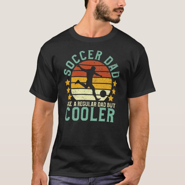 Camiseta Futbol papá divertido jugador de fútbol Diversión  (Anverso)