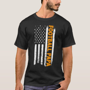 Camiseta Fútbol Papa Estados Unidos Bandera Día del Hombre