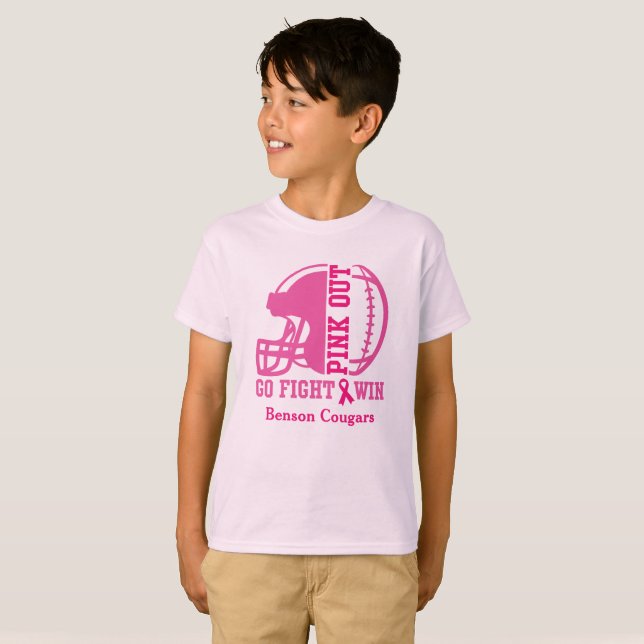 Camiseta Fútbol para concienciar sobre el cáncer de mama (Anverso completo)