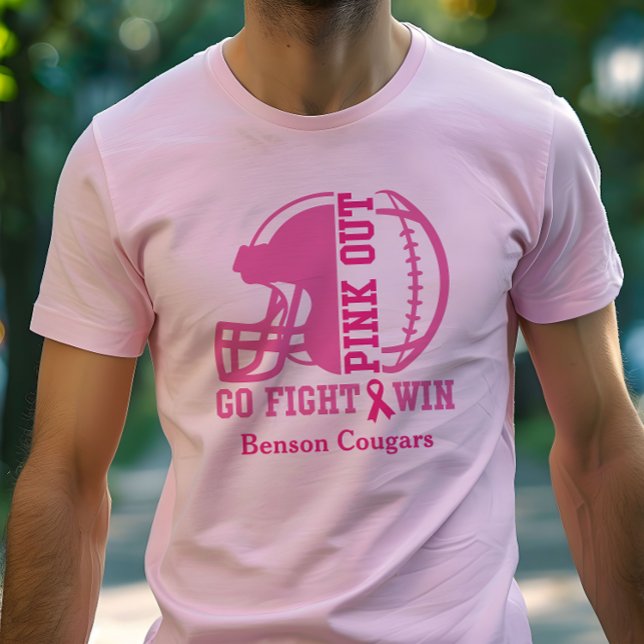Camiseta Fútbol para concienciar sobre el cáncer de mama (Subido por el creador)