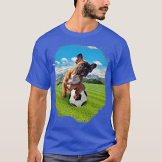 Camiseta Fútbol para perro de Bulldog francés