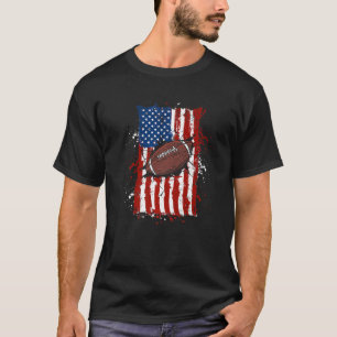 Camiseta Fútbol Patriótico 4 De Julio Chicos Bandera Americ
