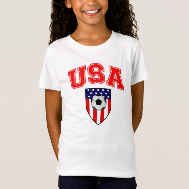 Camiseta Fútbol Patriótico USA (Anverso)