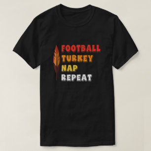 Camiseta Fútbol Pavo Dormir Repetir