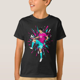 Camiseta Fútbol Perfecto Ll Recepción En Comic Rosa