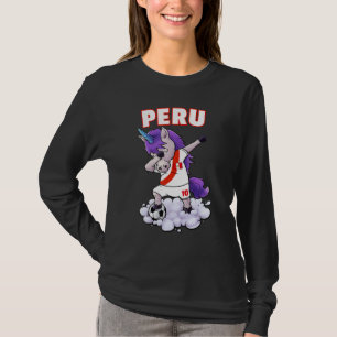 Camiseta Fútbol Peruano Fútbol Peruano Fútbol Dabbing Para