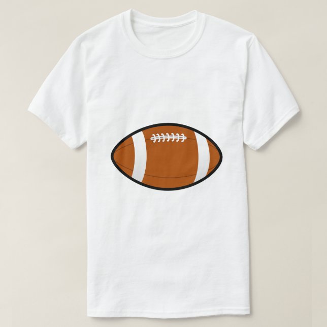 Camiseta Fútbol Piel de Cerdo Marrón (Diseño del anverso)