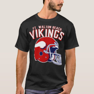 Camiseta Fútbol playa Fort Walton Beach Vikings