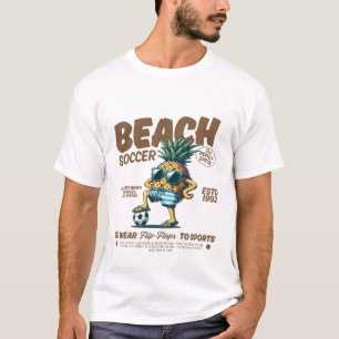 Camiseta Fútbol playa y chanclas