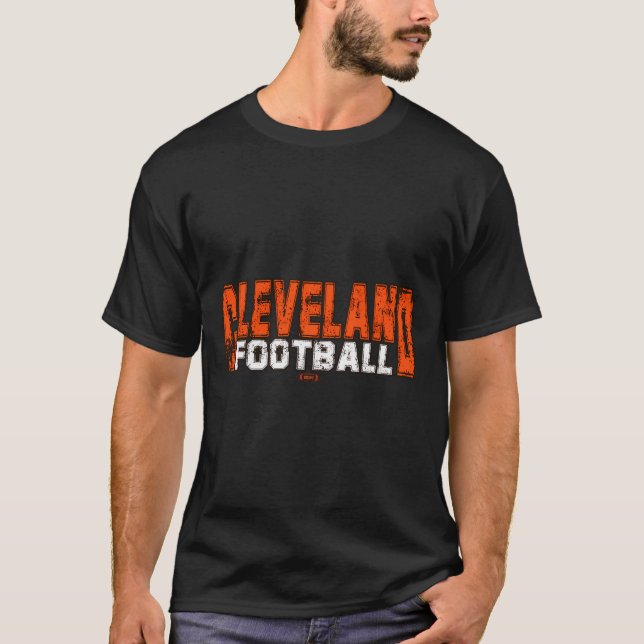 Camiseta Fútbol popular del equipo de Cleveland (Anverso)