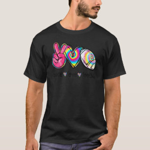 Camiseta Fútbol por la Paz Amor Tie Dye Symbol