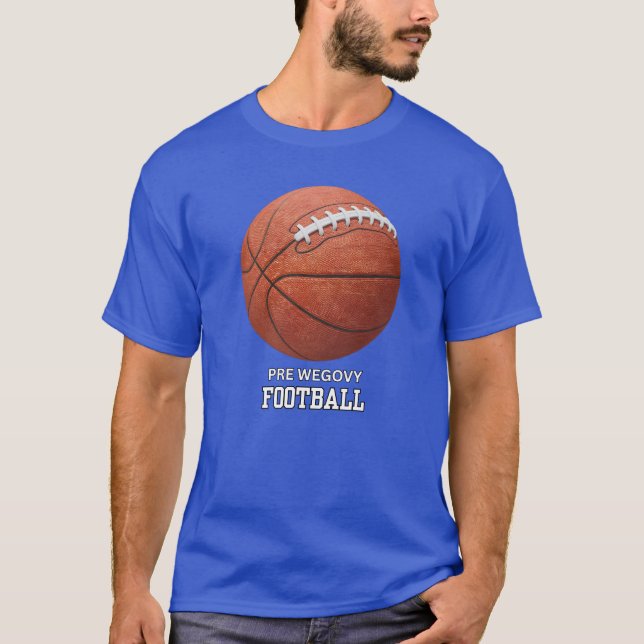 Camiseta Fútbol previo a Wegovy (Anverso)