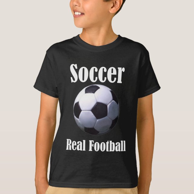 Camiseta Fútbol real del fútbol (Anverso)