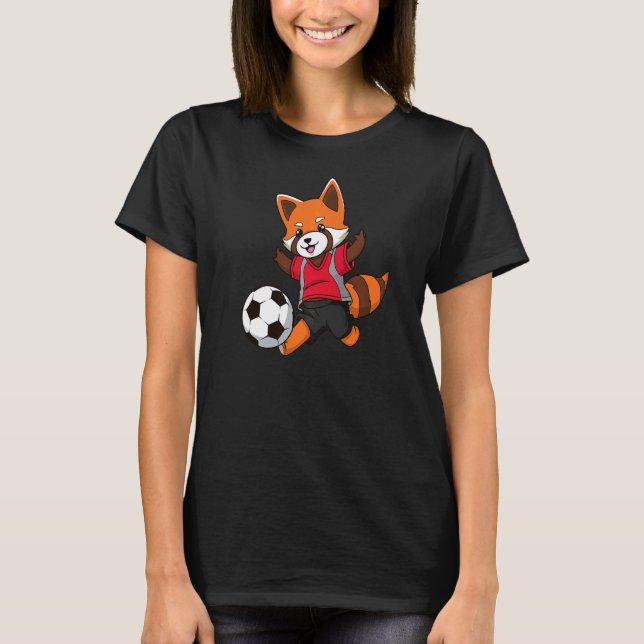 Camiseta Fútbol Red Panda No 3 (Anverso)