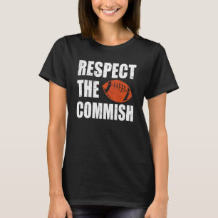 Camiseta Fútbol Respeto El Cham De Fantasía De La Comisión
