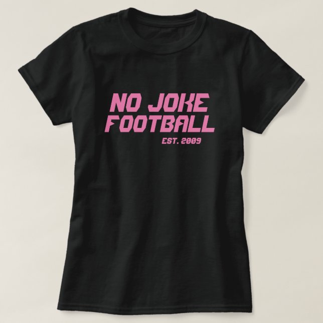 Camiseta Fútbol Retro Sin Bromas (Diseño del anverso)