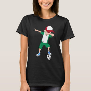 Camiseta Fútbol Sala Para Niños Fútbol Nigeriano