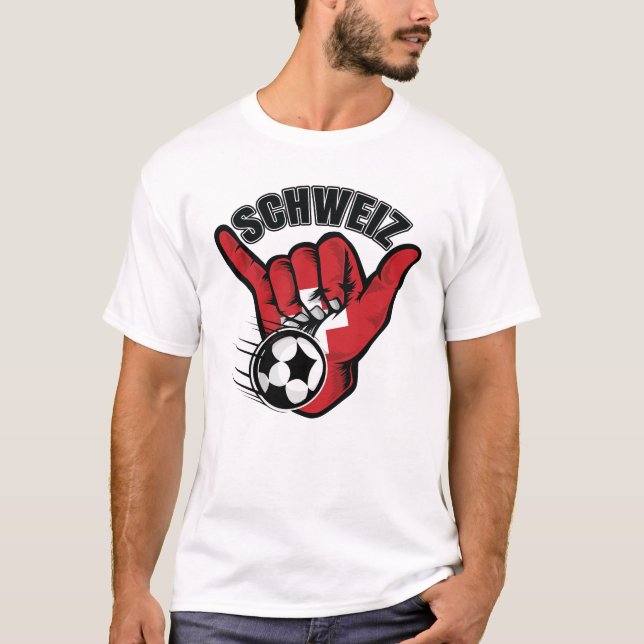 Camiseta Fútbol Schweiz (Anverso)