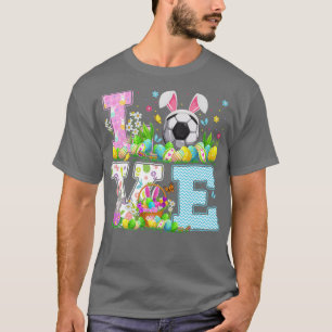 Camiseta Fútbol Semana Santa Caza de Huevo Gracioso Amor Fú