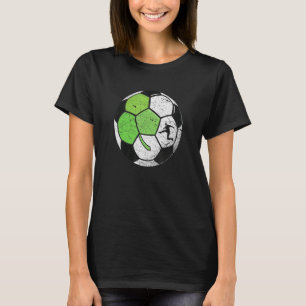 Camiseta Futbol Shamrock St Patricks Day St Paddys For Boys