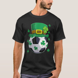 Camiseta Fútbol St Patricks Día Leprechaun Chamrock Boys