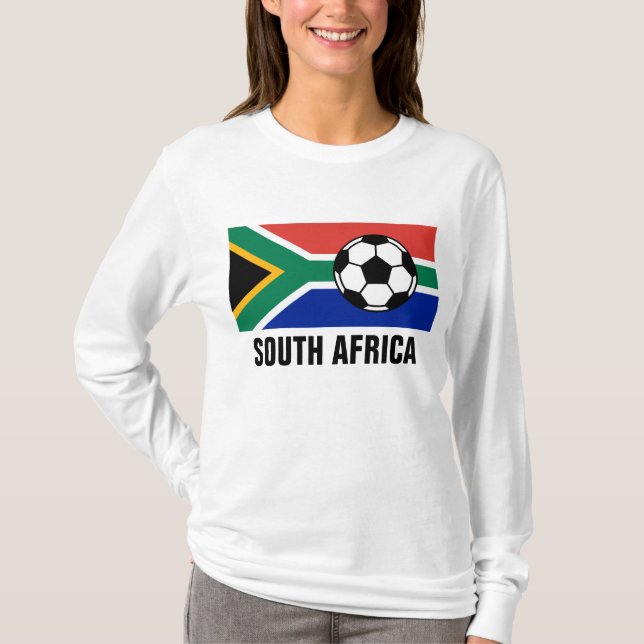 Camiseta Fútbol surafricano (Anverso)