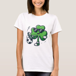 Camiseta Fútbol trébol St Patricks Saint Pattys chicos