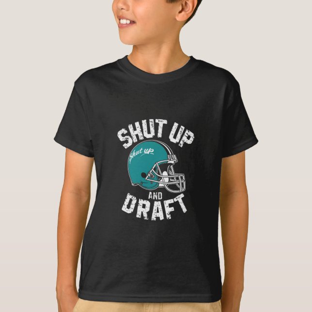 Camiseta Fútbol turquesa de estilo retro (Anverso)