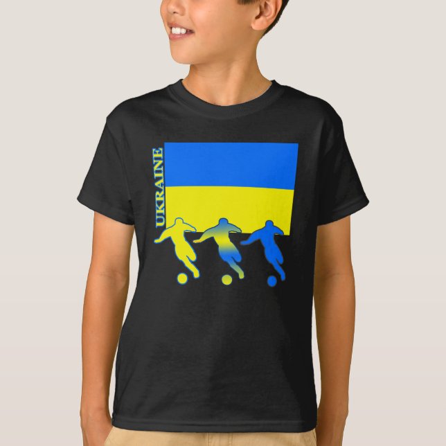 Camiseta Fútbol Ucrania (Anverso)