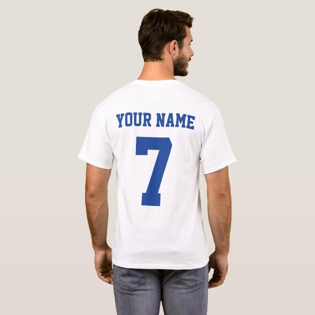 Camiseta Fútbol Usa 2026 (Reverso completo)